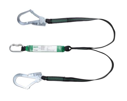 Longe double À  absorbeur sangle LAURUS 1,5 m