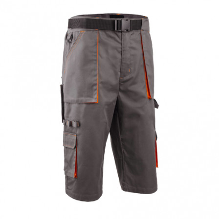 Bermuda long PADDOCK II gris-orange L