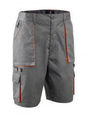 Bermuda PADDOCK II gris-orange 2XL