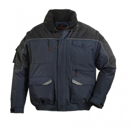 Blouson Multipoches RIPSTOP Navy/noir S