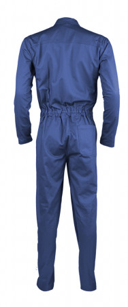 PARTNER Combinaison bleu royal coton 280g/m2 M