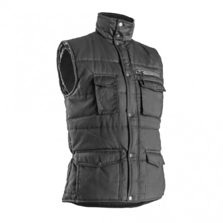 Gilet POLENA noir, coton/polyester, L