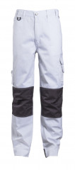 CLASS WHITE Pantalon Blanc 65% poly/35%coton S