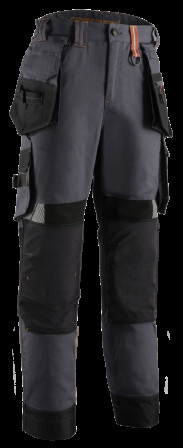 CRISTOBAL II Pantalon Anthracite-Citrouille taille M