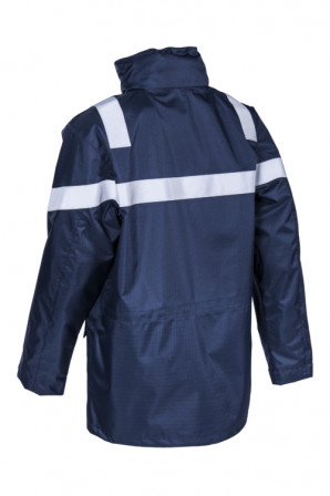 DAGDA Parka de pluie FR Marine taille 2XL