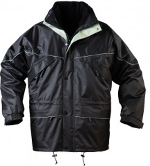 Parka ISA Noire 3/1 polyester end.PVC , L