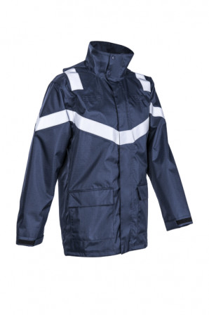 DAGDA Parka de pluie FR Marine taille 2XL