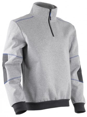 ORCKA Pull Softshell Gris chiné clair taille 00L