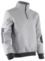 ORCKA Pull Softshell Gris chiné clair taille 00L