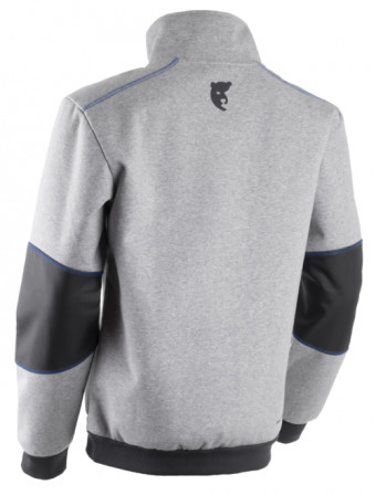 ORCKA Pull Softshell Gris chiné clair taille 00L