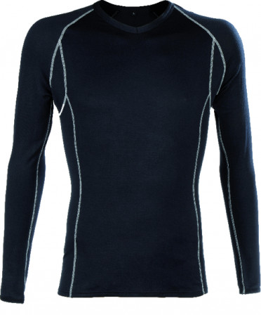BODYWARMER T-shirt Long Sleeve Noir XL