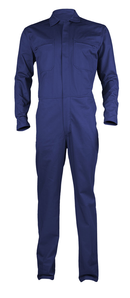 PARTNER Combinaison bleu royal coton 280g/m2 M