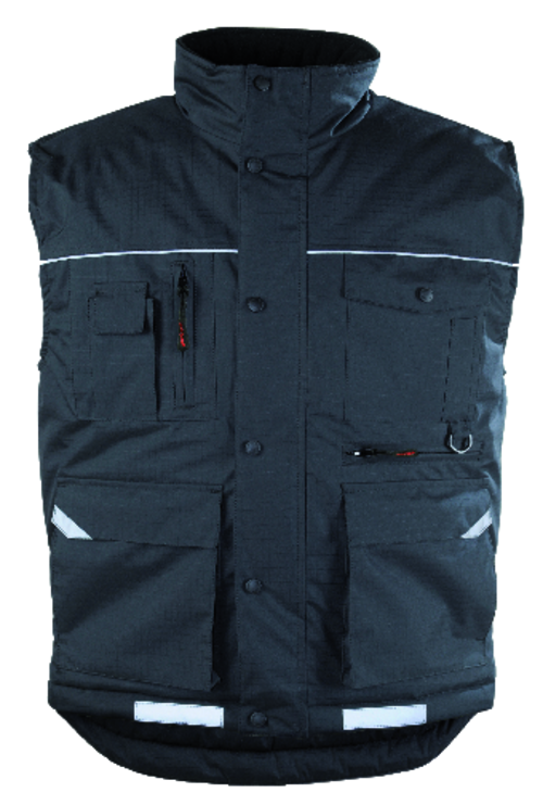 Gilet RIPSTOP Multipoches Noir S