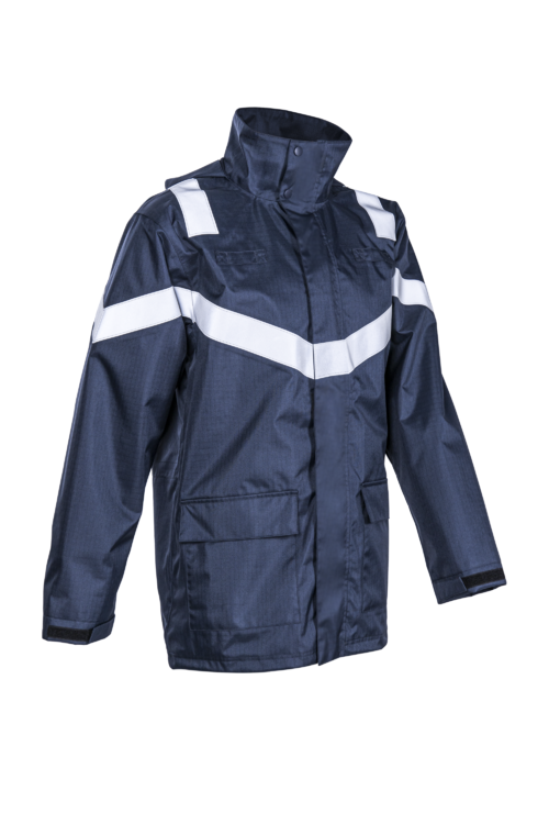 DAGDA Parka de pluie FR Marine taille 2XL
