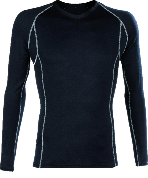 BODYWARMER T-shirt Long Sleeve Noir XL