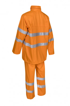 KAWA Ensemble de pluie Orange HV taille 00L