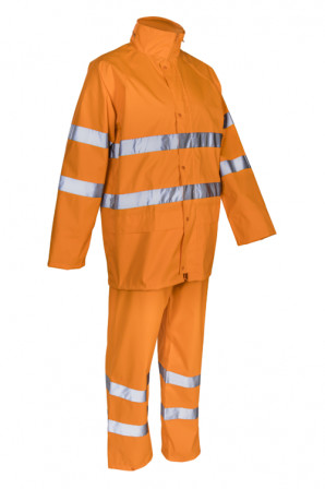 KAWA Ensemble de pluie Orange HV taille 00L
