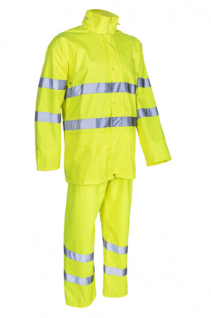 KAWA Ensemble de pluie Jaune HV taille 00L