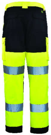 PATROL Pantalon hi-viz jaune/marine, 3M XL classe 2