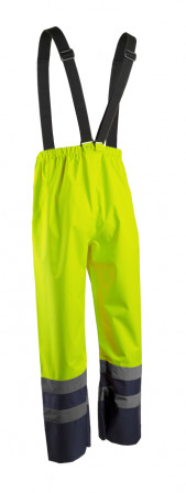 HYDRA PANTS Pantalon de pluie Jaune HV Marine taille M