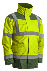 Parka KANATA 4 en 1 Jaune HV Vert taille L