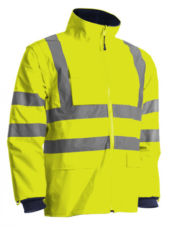 KANATA Parka 4/1 polyes. hi-viz jaune/marine, S
