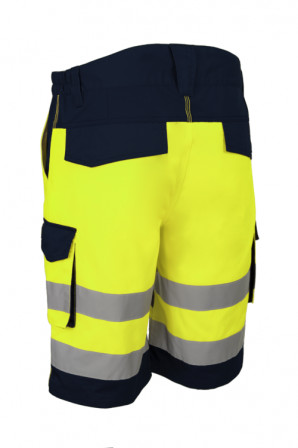 HIBANA Bermuda Jaune HV Marine taille XL