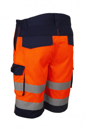 HIBANA Bermuda Orange HV Marine taille M