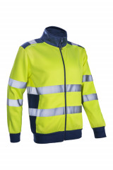 GOKKAN Veste thermique Jaune HV Marine taille 0XL