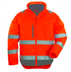 HI-WAY Xtra veste 2/1 polyester hiviz orange, 3M, L classe 2