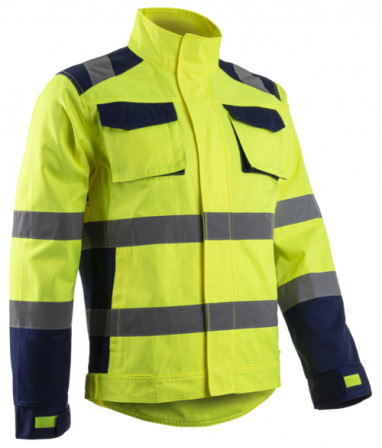 HIBANA Veste Jaune HV Marine taille 00M