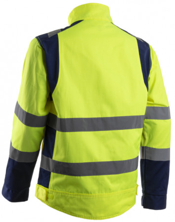 HIBANA Veste Jaune HV Marine taille 00M