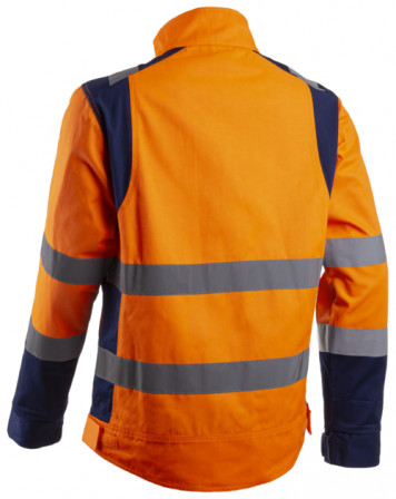 HIBANA Veste Orange HV Marine taille 00M