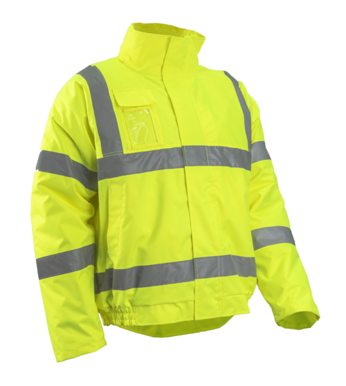 Blouson SOUKOU, Jaune HV S.M