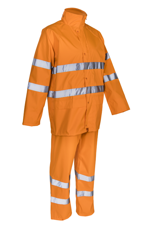 KAWA Ensemble de pluie Orange HV taille 00L