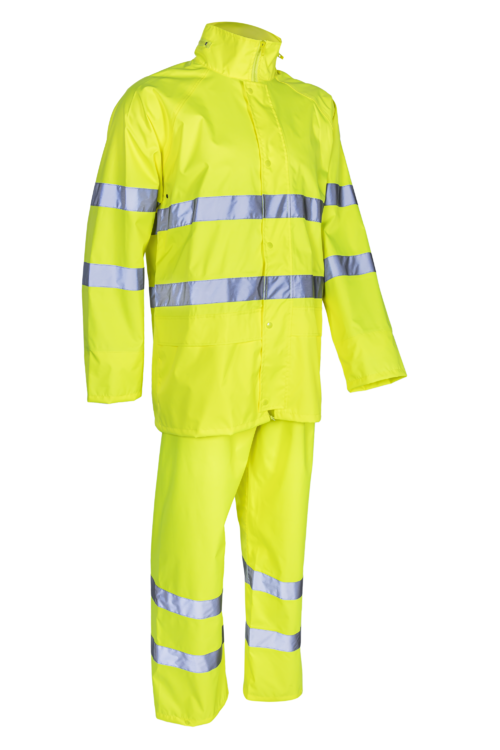 KAWA Ensemble de pluie Jaune HV taille 00L