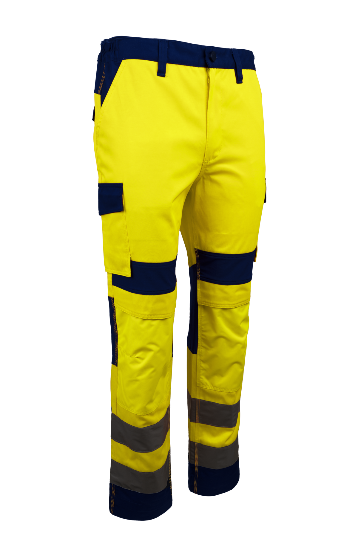 HIBANA II Pantalon Jaune HV Marine taille 3XL