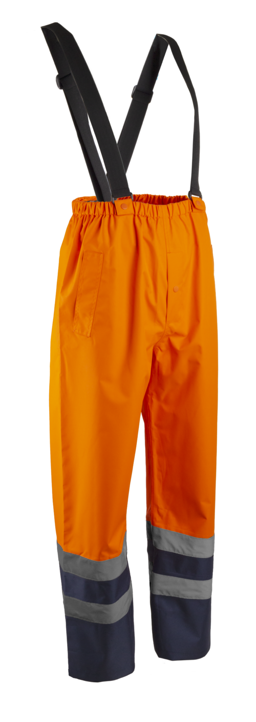 HYDRA Pantalon de pluie Orange HV Marine taille 0XL