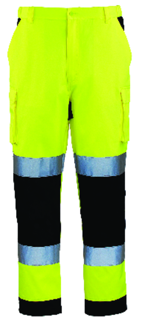 PATROL Pantalon hi-viz jaune/marine, 3M XL classe 2