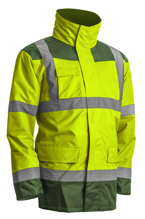 Parka KANATA 4 en 1 Jaune HV Vert taille XXL