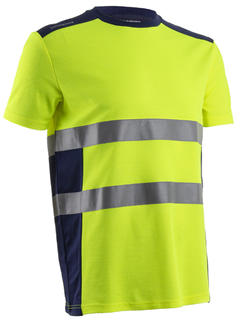 NEKKI T-shirt Manches courtes Jaune HV Marine taille 00L