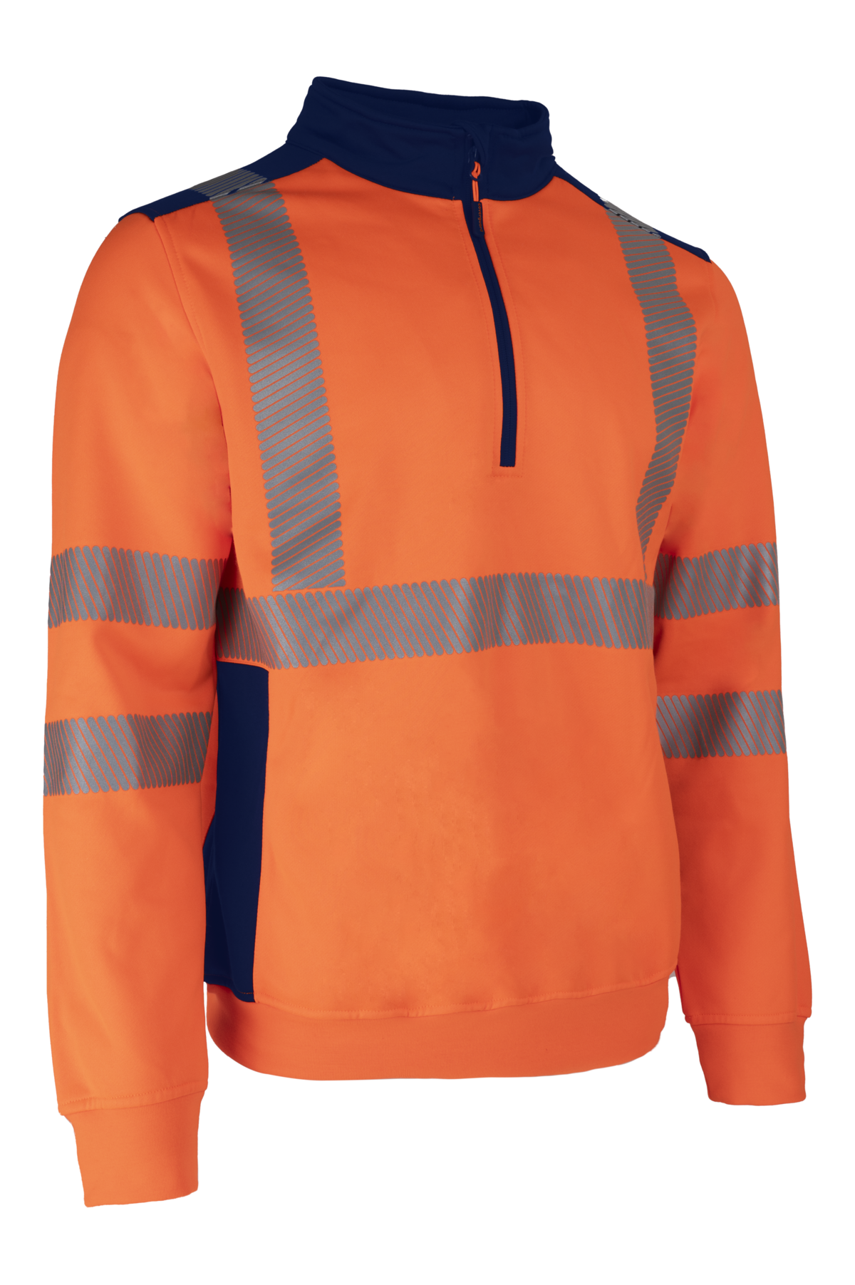 FRISS Sweat thermique Orange HV Marine taille XL