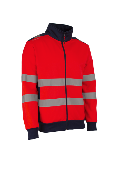 GOKKAN Veste thermique Rouge HV Marine taille 2XL