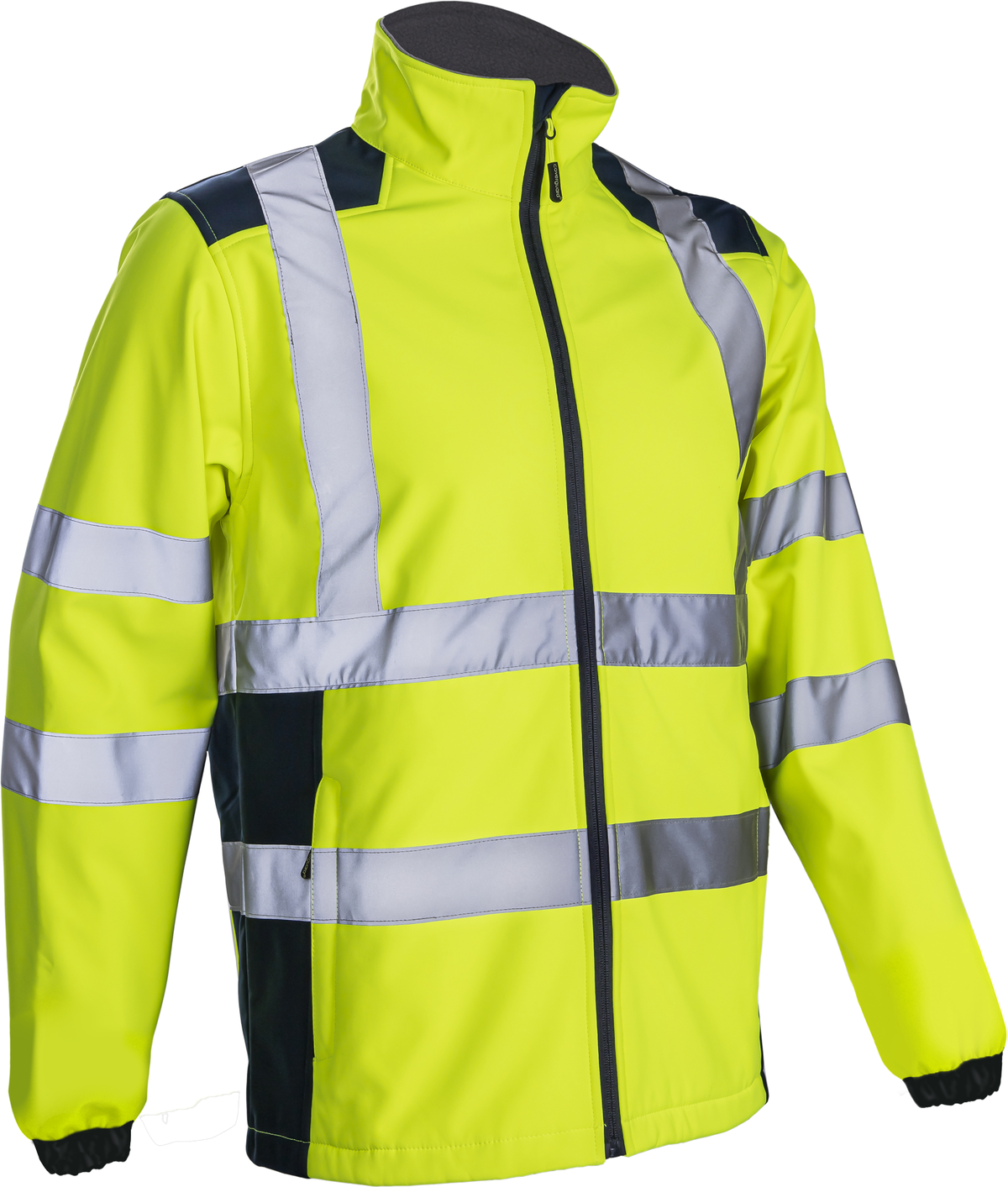 KANPA Veste softshell Jaune HV Marine taille 2XL