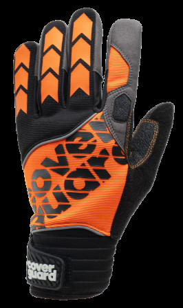 Gants EUROCUT MX100 CUT D, type mécanique, gris orange T10