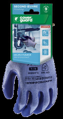 Gants EUROLITE 13L700 J13 PE bl dble end.lat.bleu  T11