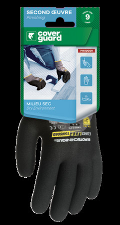 Gants EUROLITE 15N606D J15 PA end. Nit 3/4+picots  T10