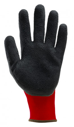 Gant EUROLITE 1LACE polyester rouge J13, end latex, T10