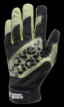 Gants  EUROLITE MX200 mécanique dextérité, noir vert T7