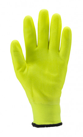 Gants EUROWINTER F100 J15 PA end.mousse nit. jaune main T10